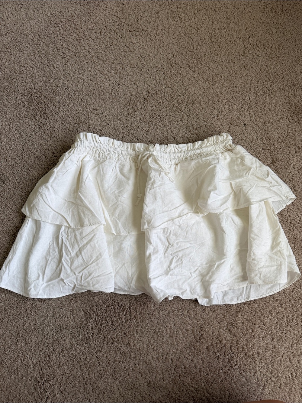 Stoney Clover Ln x Target White Tiered Ruffle Adjustable Skirt